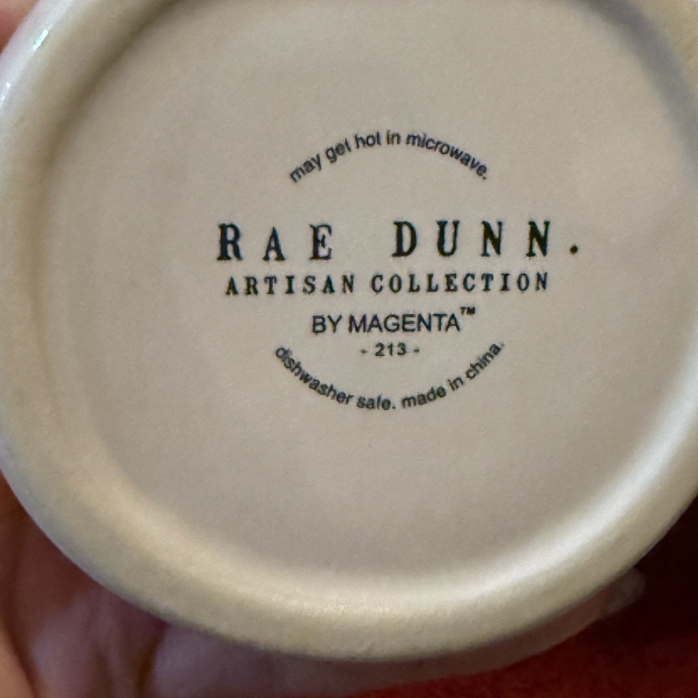 Rae Dunn White 'Have Faith' Mug with Butterflies - Picture 5 of 5